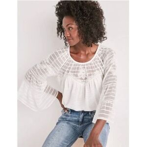 Lucky Brand NWT White Lace Top Women’s Size XL Retails for $79